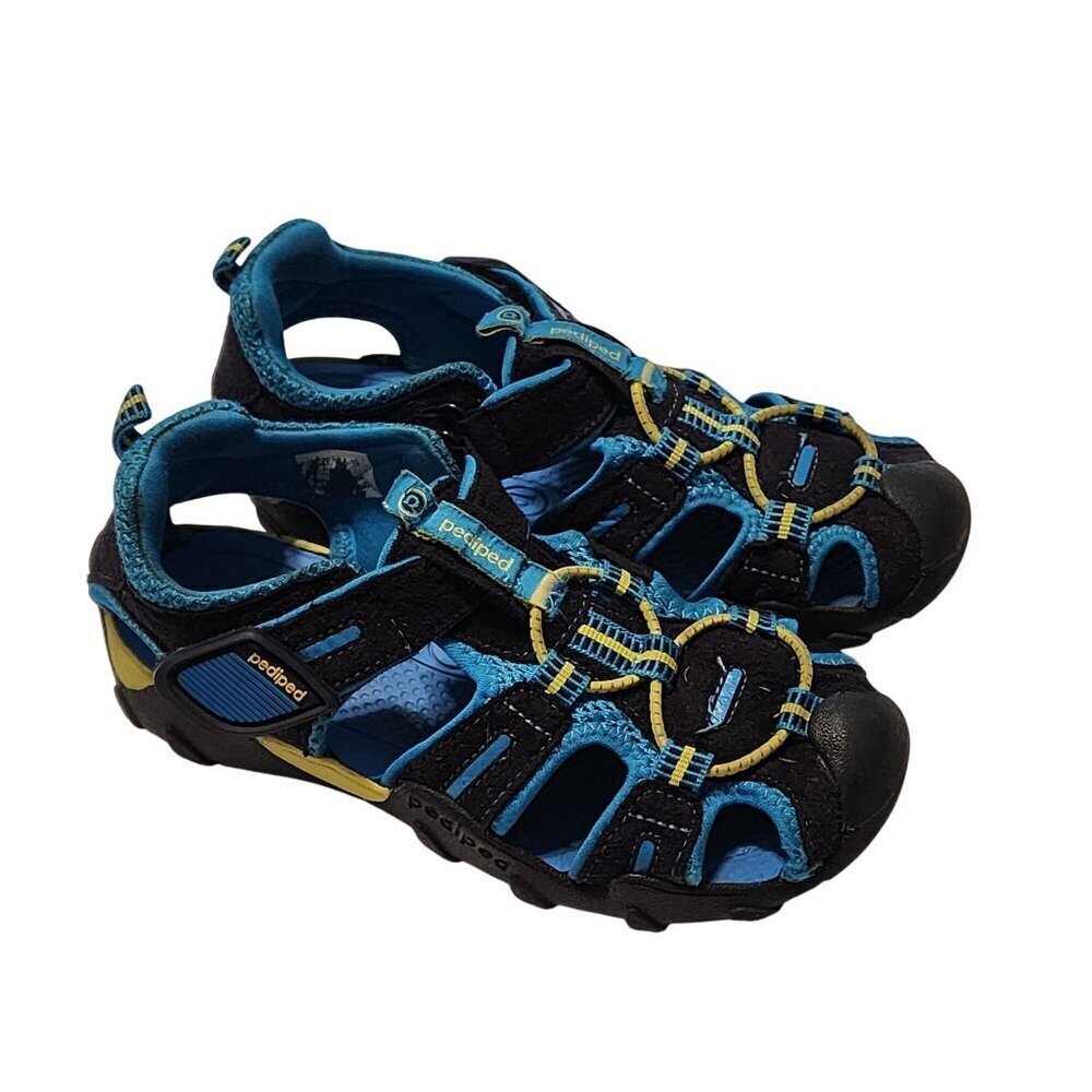 Pediped blue sandals shoes sz 30 / 12.5 - 13 kids outdoors hiking camp